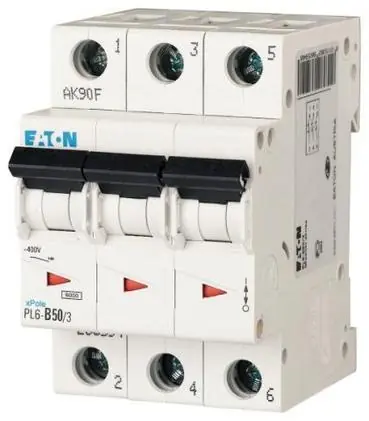 Jistič EATON PL6-50/B/3 6kA 286594 Ověřený