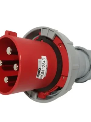 Originální Průmyslová vidlice IVGN 12543 400V, IP67, 125A, 4-pól