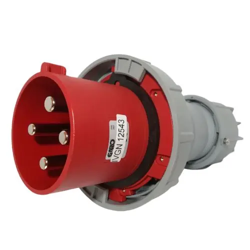 Originální Průmyslová vidlice IVGN 12543 400V, IP67, 125A, 4-pól