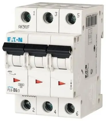Časově Omezené Jistič EATON PL6-6/B/3 6kA 286586