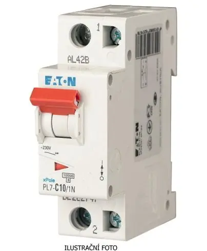 Pouze Dnes Jistič EATON PL7-10/B/1N 10kA 262728