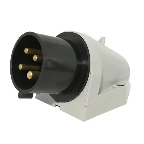 Průmyslová nástěnná přívodka IP 3245 500V, IP44, 32A, 4-pól Akční Nabídka
