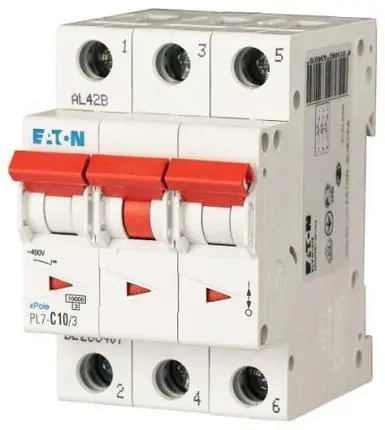 Cenová Bomba Jistič EATON PL7-10/C/3 10kA 263407