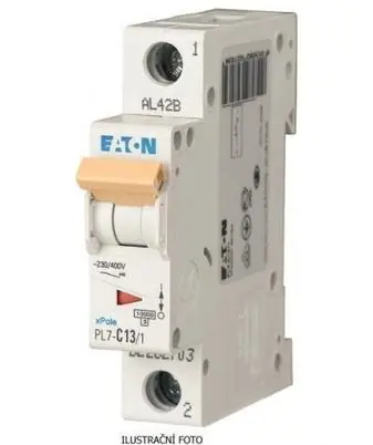 Jistič EATON PL7-13/B/1 10kA 262675 Autentický