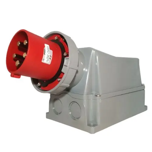 Sleva Průmyslová nástěnná přívodka IPGN 12553 400V, IP67, 125A, 5-pól