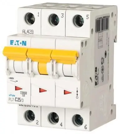 Vrácení Zdarma Jistič EATON PL7-25/C/3 10kA 263411