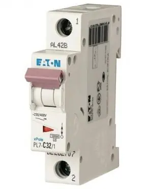 Jistič EATON PL7-32/C/1 10kA 262707 Ověřený