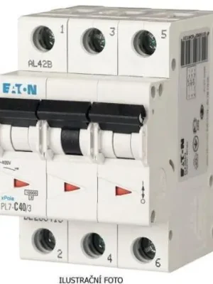 Aktuální Jistič EATON PL7-40/B/3 10kA 263393