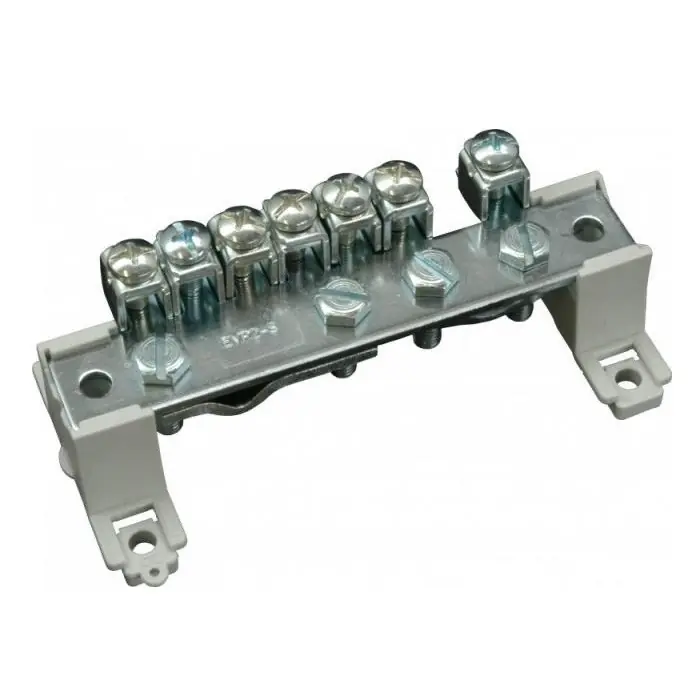 Ekvipotenciální svorkovnice SEZ EVP2-S, 7x10-25mm2, 1x8-10mm2 Rychlé Dodání