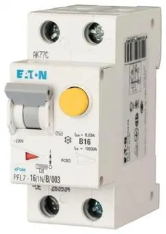 Expresní Doručení Proudový chránič s jističem EATON PFL7-16/1N/B/003 10kA 16A 263534