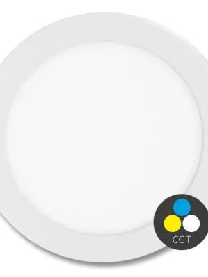 Omezená Nabídka ECOPLANET LED SVÍTIDLO SMD PANEL KRUH 22,5CM 18W CCT IP44 1550LM LED-WSL-CCT/18W/BI