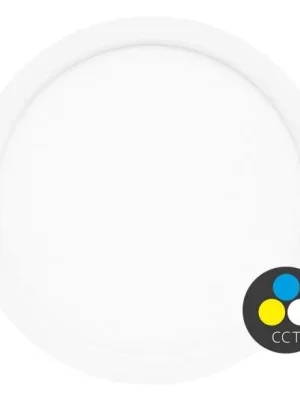 Vysoce Kvalitní ECOPLANET SVÍTIDLO LED WPCB2-18W/BI SMD KRUH 22,5CM 6/12/18W CCT 1880LM BÍLÁ