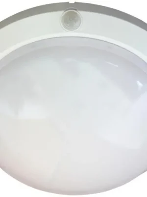 Finální Výprodej ECOPLANET SVÍTIDLO MELMA S ČIDLEM BÍLÁ 60W IP44 W121-BI/ELK