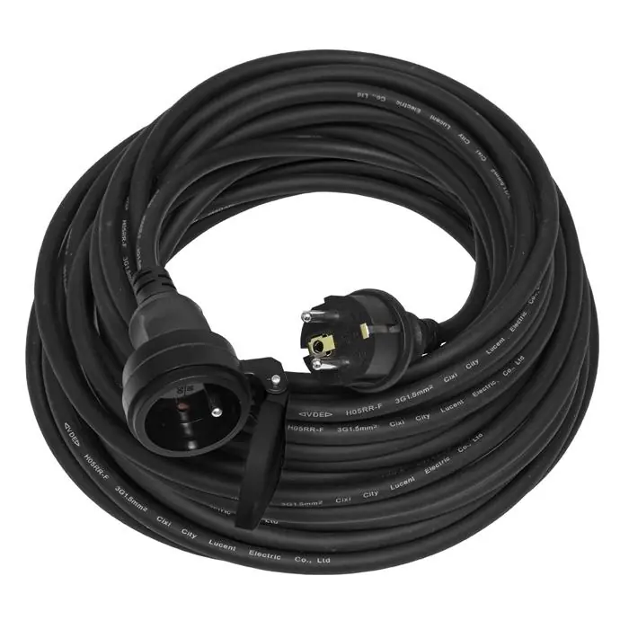 Pohyblivý přívod ECOPLANET spojka FG 30m 3x1,5mm2 H07RN-F IP44 FG1-30 Časově Omezené