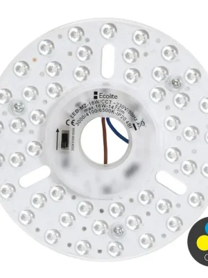 Magnetický LED modul do svítidla kruh 15,5cm Ecolite 16W 1475lm CCT (3000–6000K) IP20 Koupit Online