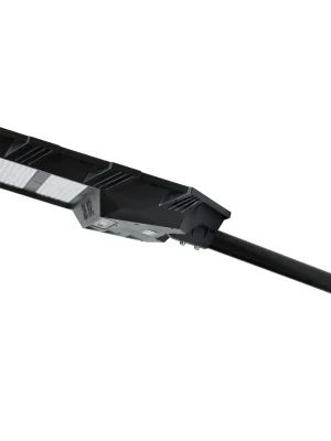 Solární svítidlo ECOPLANET STRADA 40W 3,2V/6000mAh 600lm 3000K IP65 černá SSL-GT-200 Novinka