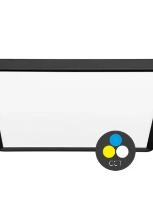 Ihned K Objednání Stropní LED svítidlo ECOPLANET TERY čtverec 32W 40cm CCT 3840lm IP40 černý lem W008S-CCT/32W/CR