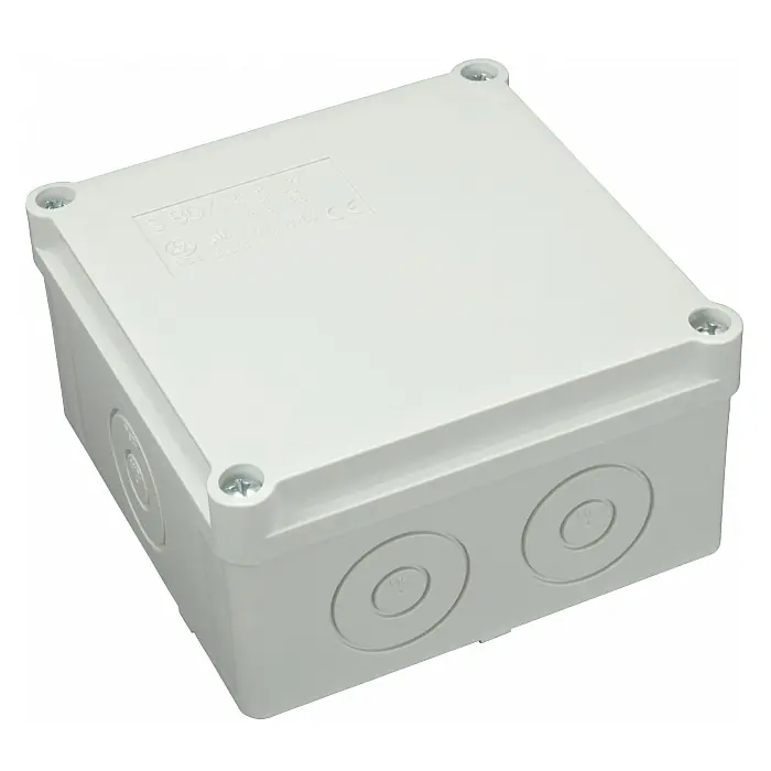 Krabice S-BOX 126 SK, 100x100x50, IP56 s předznačenými otvory pro vývodky Finální Výprodej