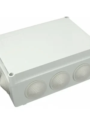 Krabice S-BOX 406 SK, 190x140x70mm + průchodky, IP55 Vysoce Kvalitní