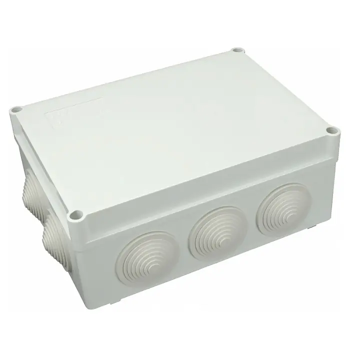 Krabice S-BOX 406 SK, 190x140x70mm + průchodky, IP55 Vysoce Kvalitní