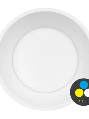 Dokud Zásoby Vydrží Vestavné LED svítidlo ECOPLANET TINA kruh 12cm 12W CCT IP20 1560lm LED-IN01R-UGR/CCT/12W