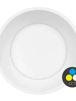 Vestavné LED svítidlo ECOPLANET TINA kruh 17,5cm 24W CCT IP20 3120lm LED-IN01R-UGR/CCT/24W Top Prodej