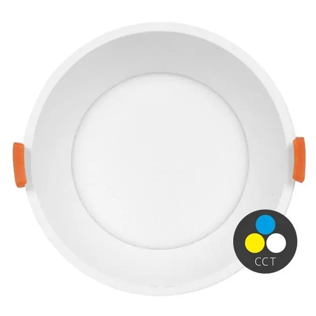 Vestavné LED svítidlo ECOPLANET TINA kruh 17,5cm 24W CCT IP20 3120lm LED-IN01R-UGR/CCT/24W Top Prodej