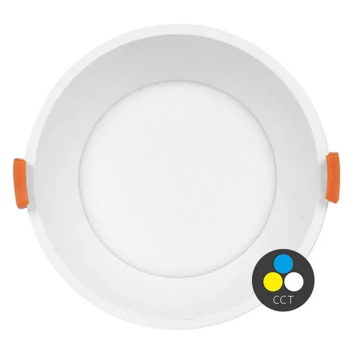 Vestavné LED svítidlo ECOPLANET TINA kruh 22cm 36W CCT IP20 4680lm LED-IN01R-UGR/CCT/36W Levný