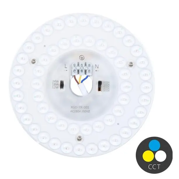Kup Teď Magnetický LED modul do svítidla kruh 17cm Ecolite 12-18-24W max. 3200 lm CCT (3000–6000K) IP20