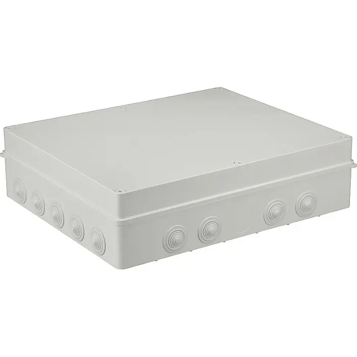 Sleva Krabice S-BOX 806 SK, 460x380x120mm + průchodky, IP55