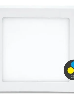 Sezónní Sleva Přisazené svítidlo ECOPLANET RAFA 2 22,5x22,5cm 18W 1550lm CCT IP20 LED-CSQ-CCT/18W/BI