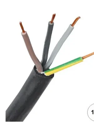 CGSG 4Gx2,5 Kabel gumový H07RN-F 4Gx2,5 mm, délka 10m Přímo Od Výrobce