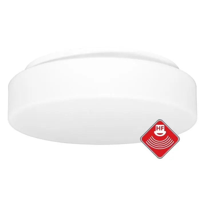 Stropní svítidlo ECOPLANET HECTOR 1xE27 30cm IP44 HF senzor bílá W132-BI Must-Have