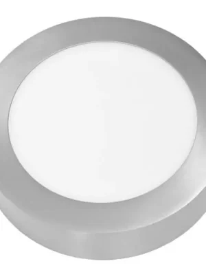ECOPLANET LED SVÍTIDLO SMD KRUH PŘISAZENÝ 17,5CM 12W 4100K 880LM IP20 LED-CSL-12W/41/CHR Víkendová Akce