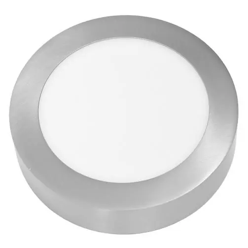 ECOPLANET LED SVÍTIDLO SMD KRUH PŘISAZENÝ 17,5CM 12W 4100K 880LM IP20 LED-CSL-12W/41/CHR Víkendová Akce