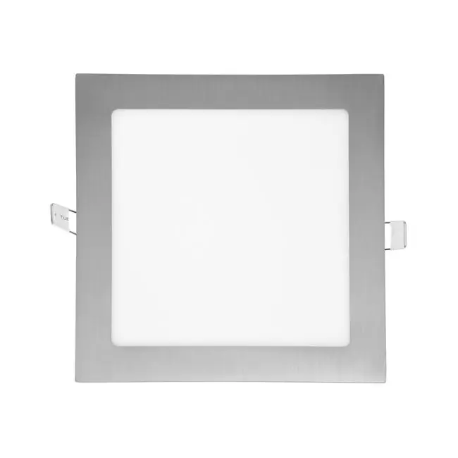 ECOPLANET LED SVÍTIDLO SMD PANEL 22,5X22,5CM 18W 2700K 1530LM IP20 LED-WSQ-18W/27/CHR Tovární Cena
