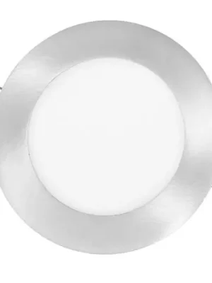 ECOPLANET LED SVÍTIDLO SMD PANEL KRUH 12CM 6W 2700K 420LM IP20 LED-WSL-6W/27/CHR Nejprodávanější