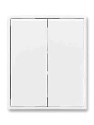ABB 3558E-A00652 03 Element Kryt spínače dělený, bílá/bílá Originální