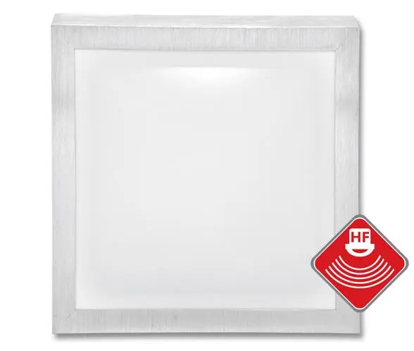 ECOPLANET SVÍTIDLO LED 11W 1100LM HF SENZ 27X27CM IP44 BÍLÉ WD002-11W/LED/HF Omezená Nabídka