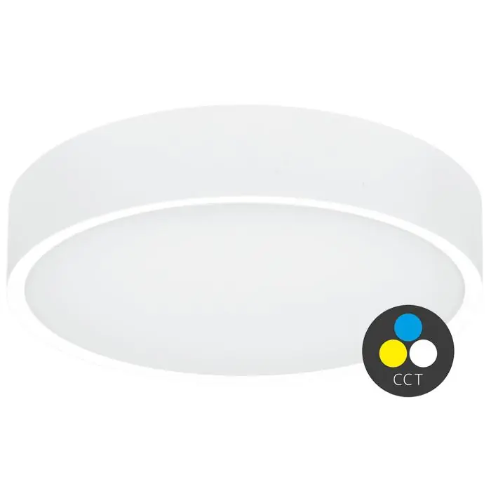 Bezpečná Platba ECOPLANET SVÍTIDLO LED 25W CCT 2750LM IP65 BÍLÁ WMAT350-25W/BI