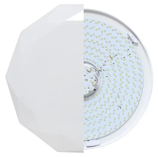 Novinka ECOPLANET SVÍTIDLO LED DIAMANT 25W 2100LM VČ. DÁLK.OVLÁDÁNÍ BÍLÉ WZSD-25W/LED
