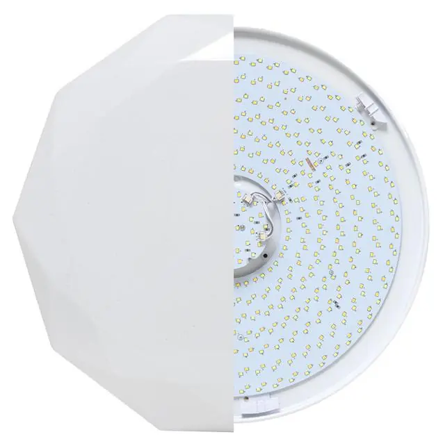 ECOPLANET SVÍTIDLO LED DIAMANT 50W 4100LM VČ. DÁLK.OVLÁDÁNÍ BÍLÉ WZSD-50W/LED Sezónní Sleva