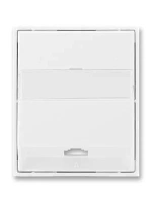 ABB 5013E-A00213 03 Element Kryt zásuvky telefonní, jednonásobné, bílá/ bílá Pouze Dnes