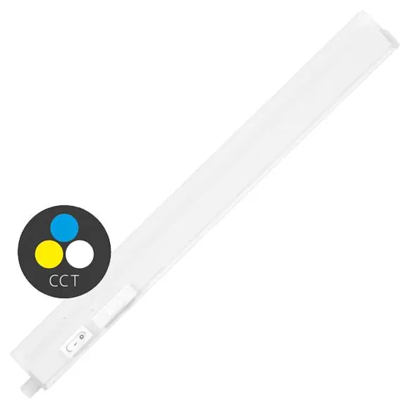 Zlevněný ECOPLANET SVÍTIDLO LED KUCHYŇSKÉ SLICK 13W 1560LM 3000-6500K 87CM IP20 BÍLÁ TL2001-CCT/13W