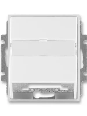 ABB 5014E-A00100 01 Element Kryt zásuvky komunikační, bílá/ledová bílá Nejprodávanější