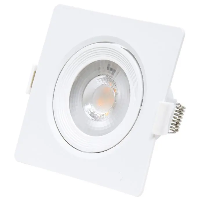 ECOPLANET SVÍTIDLO LED SMD 5W 500LM 2700K IP20 ČTVEREC VÝKLOP. LED-DLS-5W/2700 Super Cena