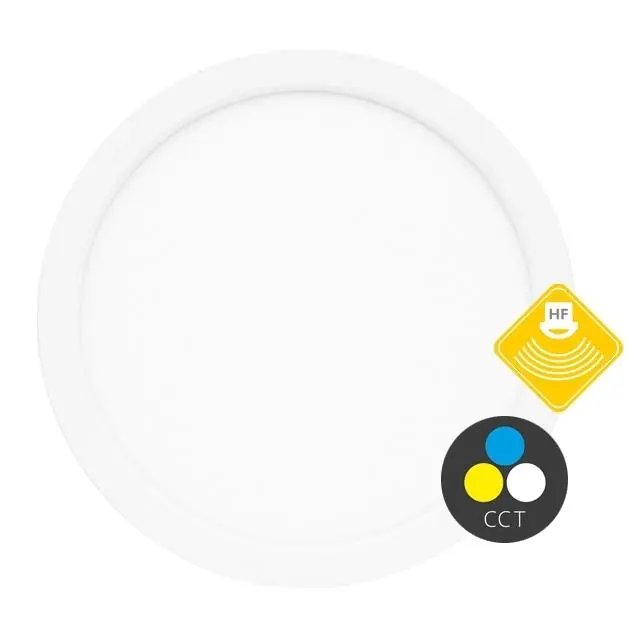 Přisazené LED svítidlo Ecoplanet LEXA 6-18W 1880lm 3000/4000/6000K IP20 bílá senzor WPCB2-18W/HF/BI Finální Výprodej