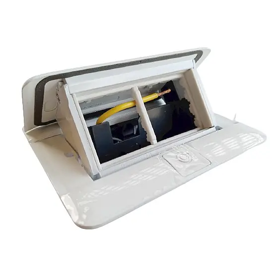 Kup Teď Legrand 654001 POPUP 4MOD+KIT Kompletní instalační sada výklopného zásuvkového rámečku do nábytku