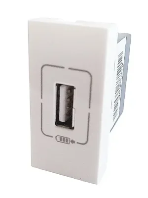 Legrand Mosaic nabíječka USB adaptér 750mA 077591 1M bílá Super Cena