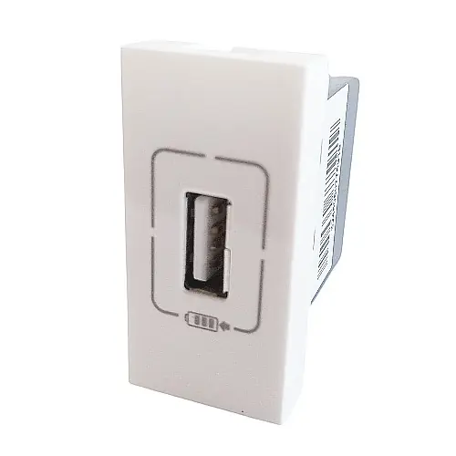 Legrand Mosaic nabíječka USB adaptér 750mA 077591 1M bílá Super Cena